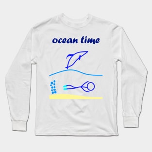 Ocean Time Long Sleeve T-Shirt